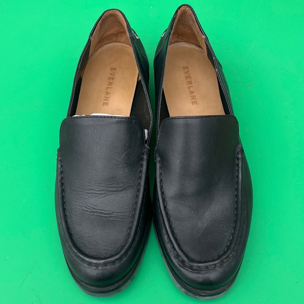 Black Everlane Loafers